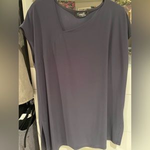 Midnight blue tunic top